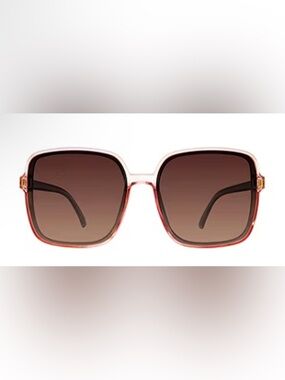 Juicy Couture Pink Frame Sunglasses with Brown Gradient Lenses
